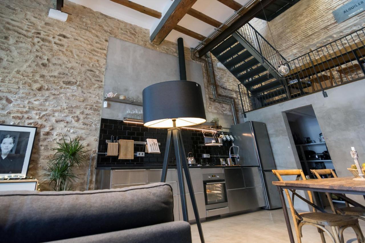 Апартаменты Increible Loft De Diseno En Casco Antiguo Ампоста Экстерьер фото