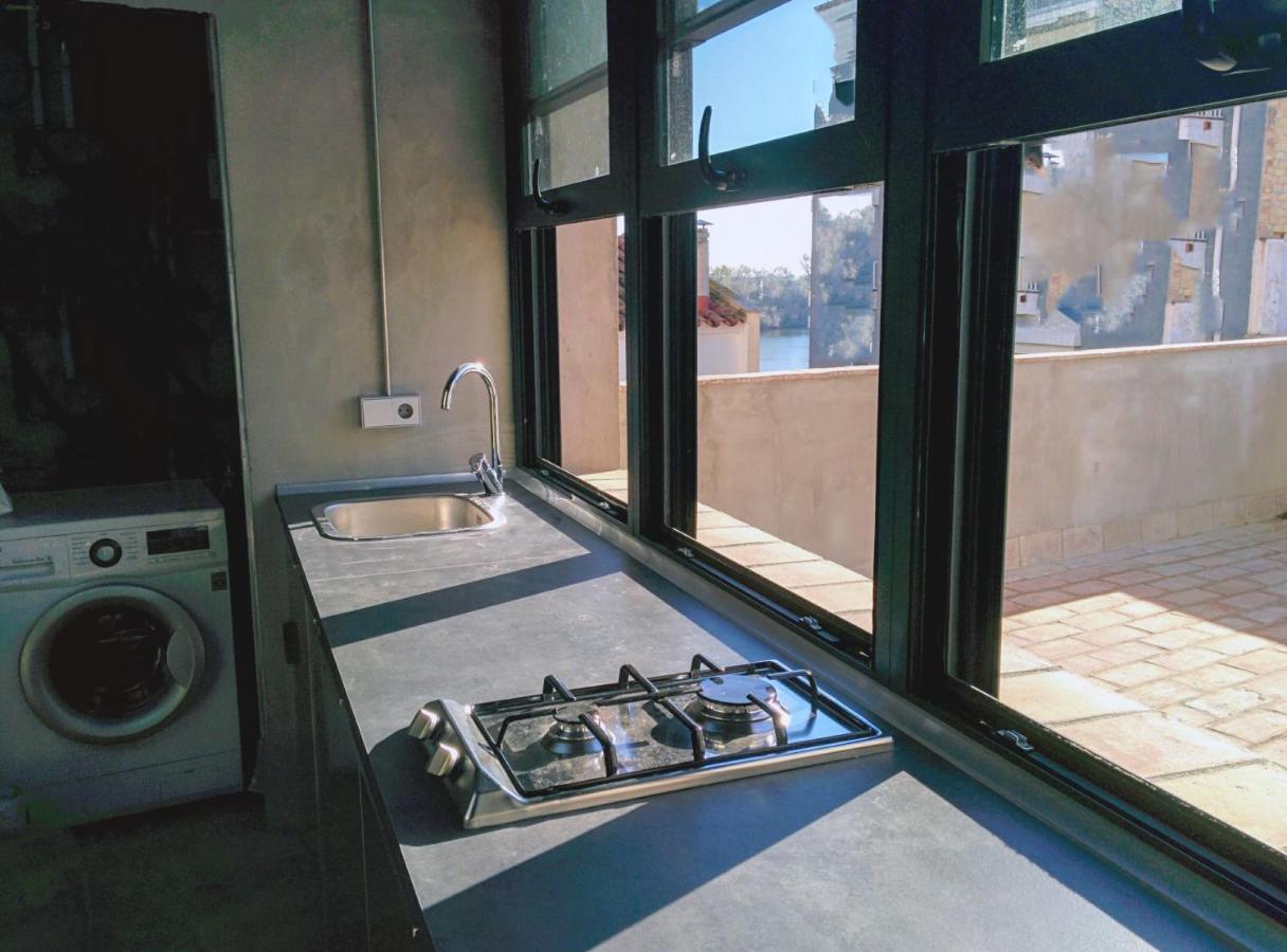 Апартаменты Increible Loft De Diseno En Casco Antiguo Ампоста Экстерьер фото